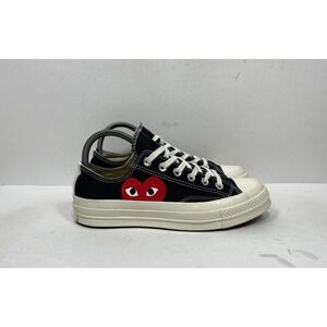 Converse Comme des Garçons Play Chuck 70 Low Black 150206C Women's Size 7